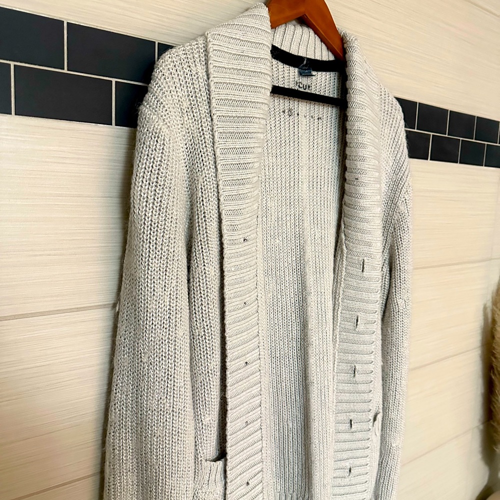 Ultra soft Alpaca French Connection long cardigan